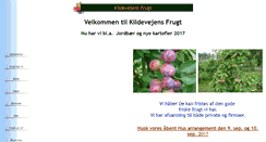 Desktop Screenshot of kildevej.dk